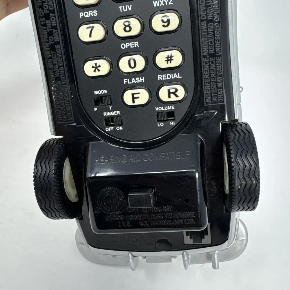 Vintage 1963 Chevrolet Corvette Stingray Split Window Push Button Telephone Phon